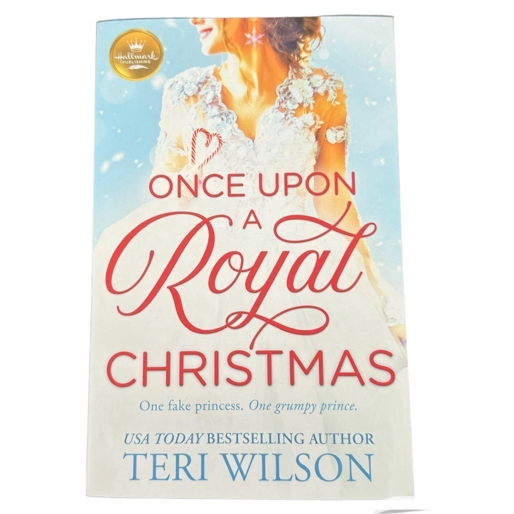 Once Upon A Royal Christmas by Teri Wilson Romance Novel Book.